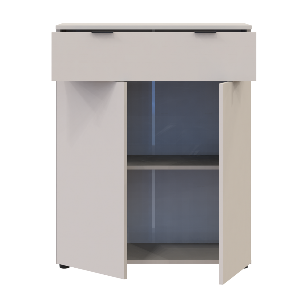Комод в гостиную Doros Рон 2 80х38х100 см Кашемир (DRS-011453)