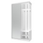 Прихожая с зеркалом Doros City One Door 110х45х210 см Белый (DRS-011404)
