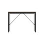 Стол письменный Line Тайм Ferrum-decor 750x1000x500 Черный металл ДСП Дуб Сонома 16 мм (FRD-104867)