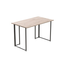 Компьютерный стол Ferrum-decor Ханна 76x100x60 черный ДСП Дуб Сан-Марино 32мм (FRD-103479)