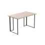 Компьютерный стол Ferrum-decor Ханна 76x140x60 черный ДСП Дуб Сан-Марино 32мм (FRD-103499)