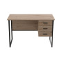 Компьютерный стол Ferrum-decor Гарри 75x120x70 черный ДСП Дуб Сан-Марино 32мм (FRD-103559)