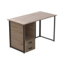 Компьютерный стол Ferrum-decor Отто 76x120x60 черный ДСП Дуб Сан-Марино 32мм (FRD-103579)