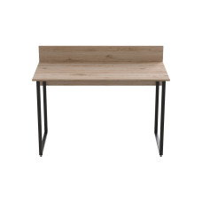 Компьютерный стол Ferrum-decor Скай 76x100x60 черный ДСП Дуб Сан-Марино 32мм (FRD-103619)