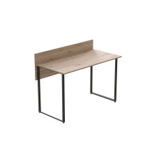 Компьютерный стол Ferrum-decor Скай 76x100x70 черный ДСП Дуб Сан-Марино 32мм (FRD-103649)