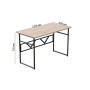 Компьютерный стол Ferrum-decor Раян 76x120x60 черный ДСП Дуб Сан-Марино 32мм (FRD-103689)