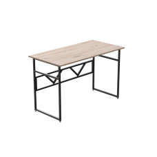 Компьютерный стол Ferrum-decor Раян 75x120x70 черный ДСП Дуб Сан-Марино 32мм (FRD-103719)