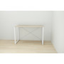 Письменный стол Ferrum-decor Серии Конект 75x120x600 белый ДСП Дуб Сонома 16мм (FRD-104210)