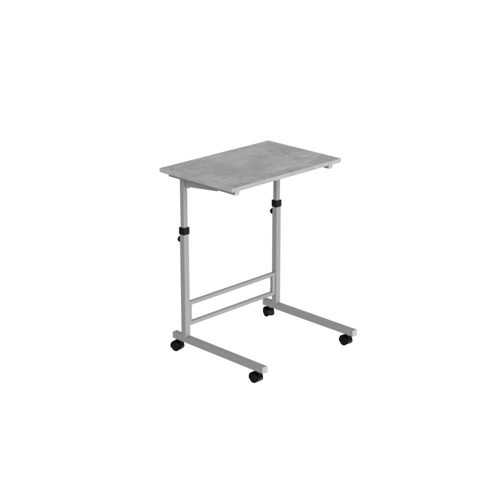 Стол приставной Ferrum-decor Амиго 62x60x40 металл Серый ДСП Бетон 16мм (FRD-102546)