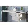 Письменный стол Ferrum-decor Гарри 76x120x60 серый ДСП Белое 32мм (FRD-101456)