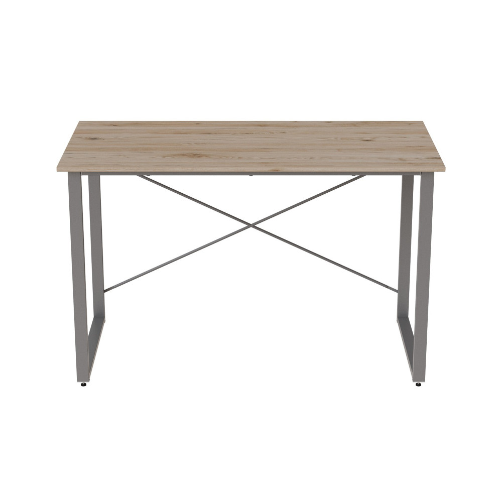 Компьютерный стол Ferrum-decor Дейв 75x120x60 серый ДСП Дуб Сан-Марино 32мм (FRD-102376)