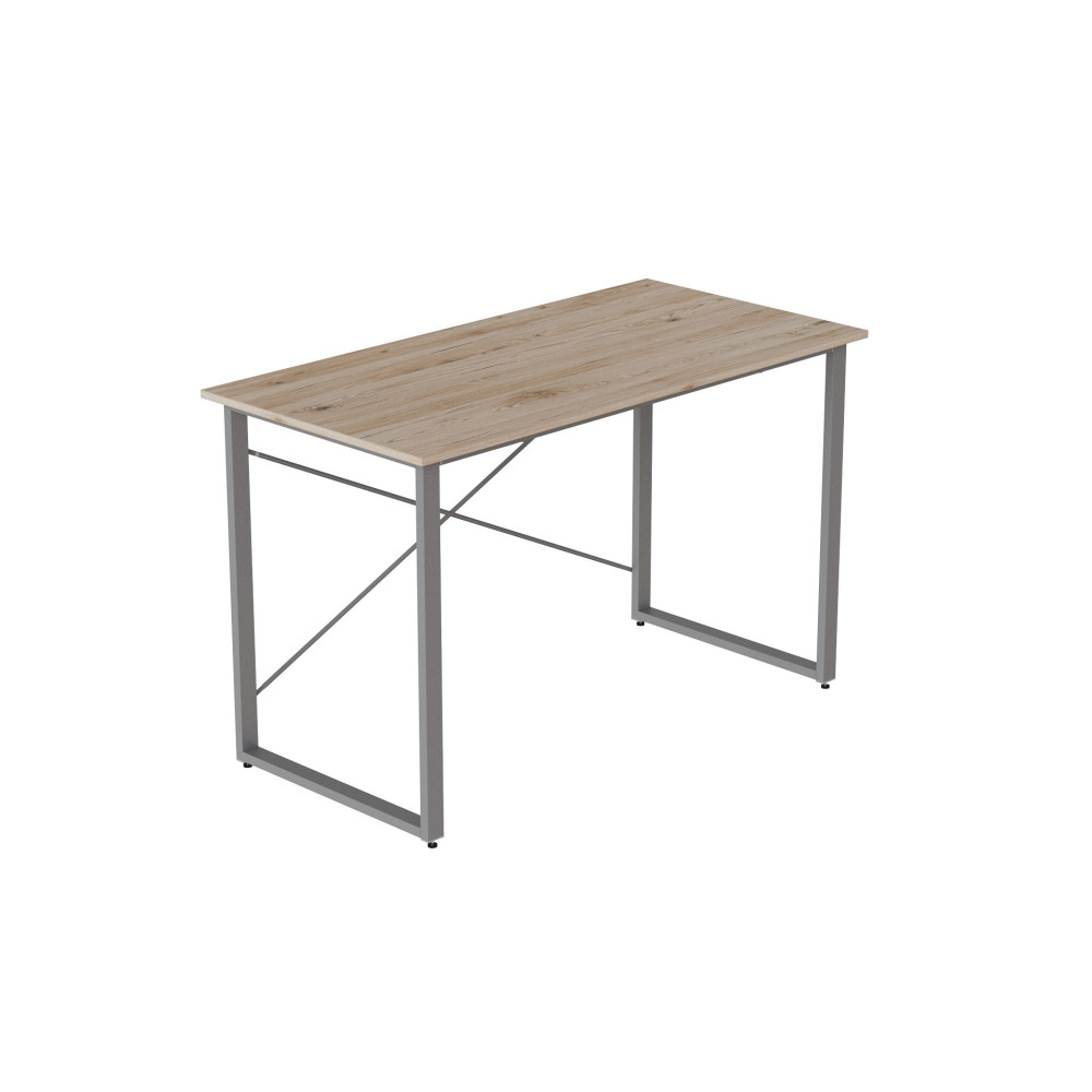 Компьютерный стол Ferrum-decor Дейв 75x100x70 серый ДСП Дуб Сан-Марино 32мм (FRD-102396)