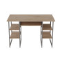 Компьютерный стол Ferrum-decor Тим 75x140x60 серый ДСП Дуб Сан-Марино 32мм (FRD-102476)