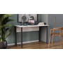 Письменный стол Ferrum-decor Курт 75x120x60 черный ДСП Белое 16мм (FRD-102026)