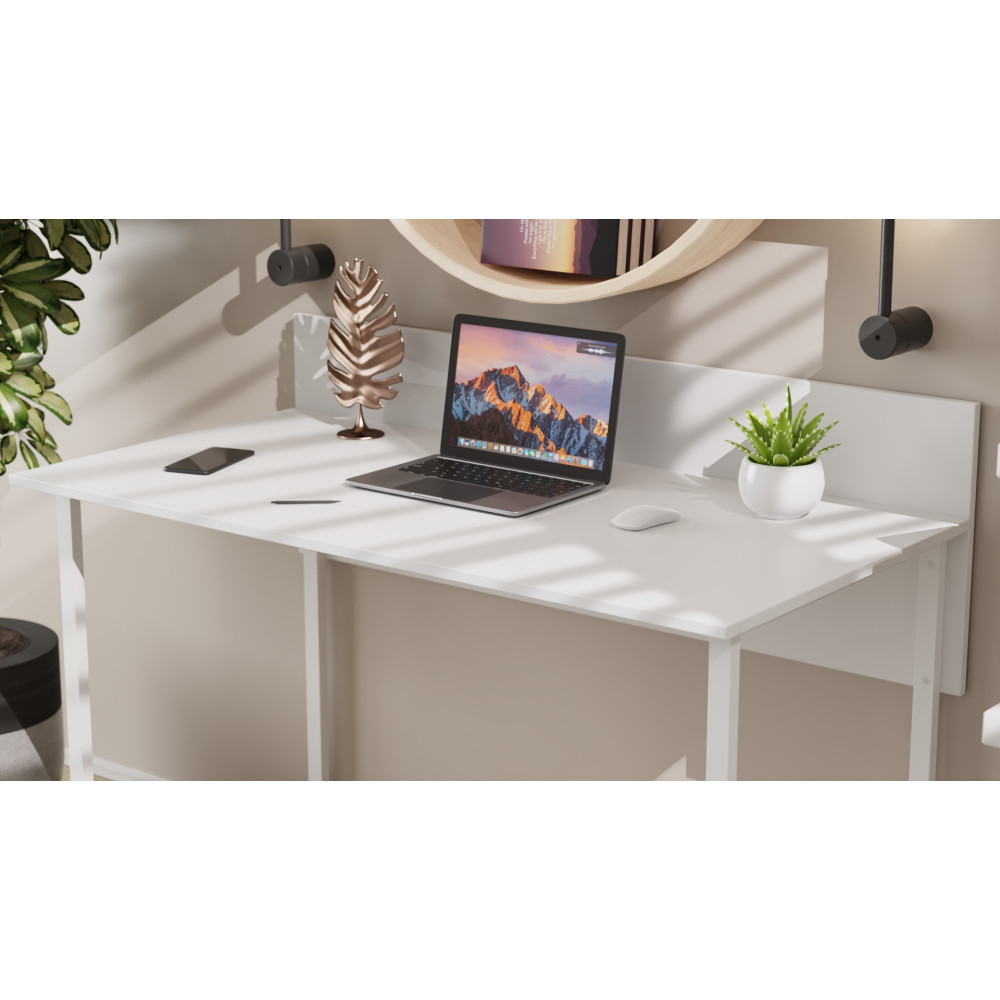 Письменный стол Ferrum-decor Скай 76x100x70 белый ДСП Белое 32мм (FRD-101096)