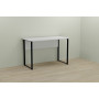 Письменный стол Ferrum-decor Курт 75x120x60 черный ДСП Белое 16мм (FRD-102026)