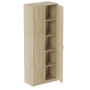 Шафа Анжело Ferrum-decor на 5 полиць 2 двері 1900x700x380 ДСП Дуб Сонома 16 мм (FRD-105016)