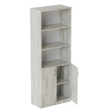 Шафа Анжело Ferrum-decor на 5 полиць з 2 дверима 1900x700x380 ДСП Бетон 16 мм (FRD-105036)