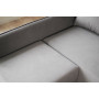 Угловой диван ортопедический iSmart MORRO Maxi еврокнижка 205x149 см (матрас Silver) бежевый Laura 5 (ISM-051360)
