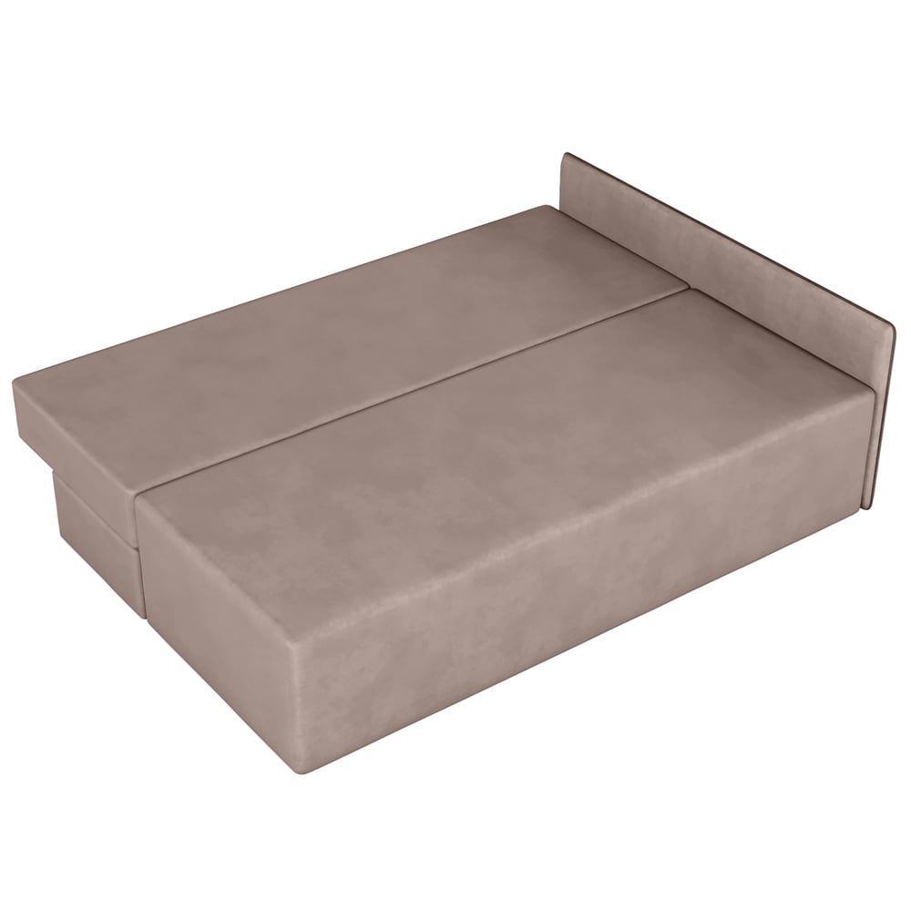 Угловой диван ортопедический iSmart MORRO Maxi еврокнижка 205x149 см (матрас Silver) бежевый Laura 5 (ISM-051360)
