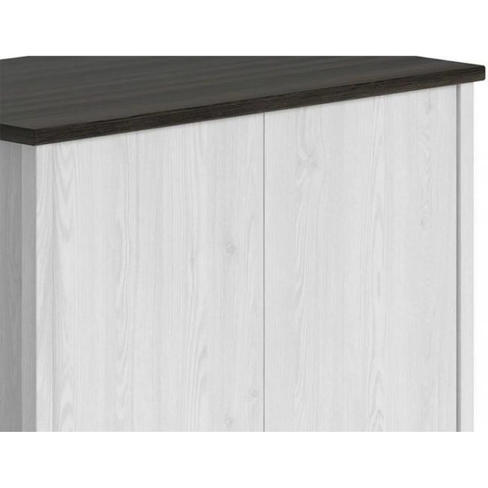 Шафа розпашна з ящиком ВМК (БРВ) Паріс SZF2D1S Джанні/Сосна ларіко (BRW-1835)