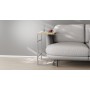 Столик приставной Терри Ferrum-decor 650x440x330 Серый металл ДСП Дуб Артизан 16 мм (FRD-104667)