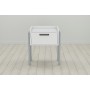 Тумба модульна Ferrum-decor Бетті 540x450x320 метал Сірий ДСП Біле 16 мм (FRD-102997)