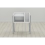 Тумба модульная Ferrum-decor Амели 540x450x320 металл Серый ДСП Белое 16 мм (FRD-103017)