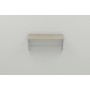 Настінна полиця Ferrum-decor Комфі 260x600x240 метал Білий ДСП Сонома 16 мм (FRD-102747)