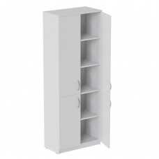 Шафа Анжело Ferrum-decor на 5 полиць із 4 дверима 1900x700x380 ДСП Біле 16 мм (FRD-105037)