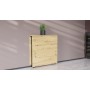 Стіл-книга трансформер Оріон 2 Ferrum-decor 750x1520x730 Чорний метал ДСП Дуб Артизан 16 мм (FRD-104588)