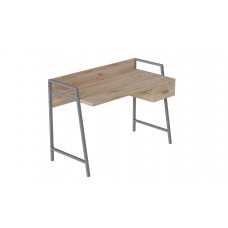Письмовий стіл Ferrum-decor 750x1000x600 Сірий метал ДСП Дуб Сан-Марино 32 мм (FRD-103430)