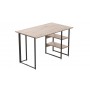Компьютерный стол Ferrum-decor Кевин 75x120x70 черный ДСП Дуб Сан-Марино 16мм (FRD-103830)