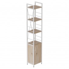 Етажерка 4/34 Ferrum-decor Серії Конект із тумбою 179x34x28 Білий ДСП Сан-Марино (FRD-104471)
