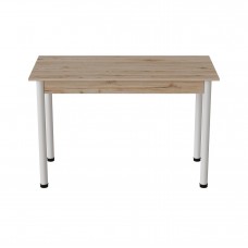 Стол кухонный Ferrum-decor Бенита 75x120x60 Белый ДСП Сан-Марино 16мм (FRD-105641)