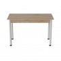 Стіл кухонний Ferrum-decor Беніта 75x120x60 Білий ДСП Сан-Марино 16мм (FRD-105641)