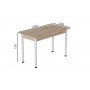 Стіл кухонний Ferrum-decor Беніта 75x120x60 Білий ДСП Сан-Марино 16мм (FRD-105641)