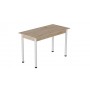 Стіл кухонний Ferrum-decor Беніта 75x120x60 Білий ДСП Сан-Марино 16мм (FRD-105641)