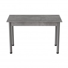 Стол кухонный Ferrum-decor Бенита 75x120x80 Серый ДСП Бетон 16мм (FRD-105571)