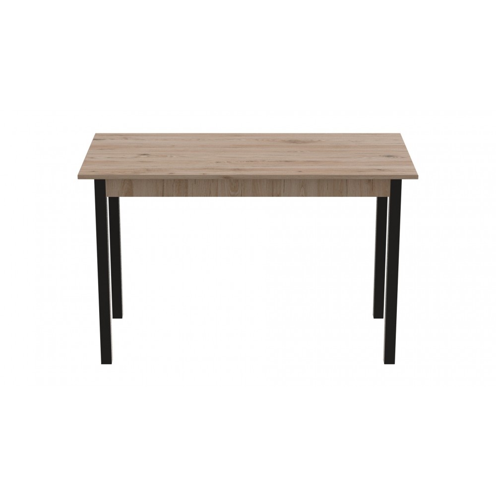 Стол кухонный Ferrum-decor Марио 75x120x60 Черный ДСП Сан-Марино 16мм (FRD-105661)
