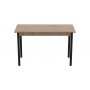 Стол кухонный Ferrum-decor Марио 75x120x60 Черный ДСП Сан-Марино 16мм (FRD-105661)