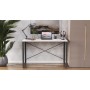 Письменный стол Ferrum-decor Серии Конект 75x120x600 черный ДСП Белое 16мм (FRD-104201)
