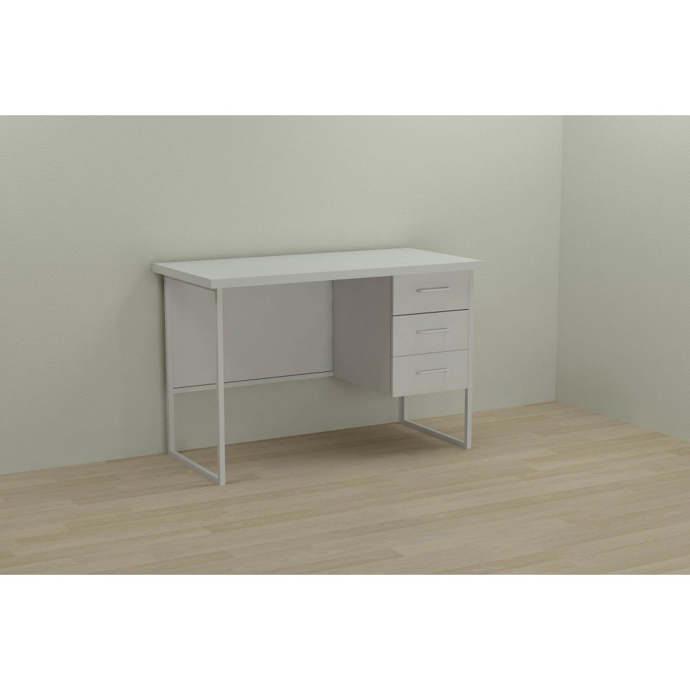 Письменный стол Ferrum-decor Гарри 76x140x70 белый ДСП Белое 32мм (FRD-101016)