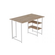 Комп'ютерний стіл Ferrum-decor Кевін 75x140x60 білий ДСП Дуб Сан-Марино 32мм (FRD-101267)