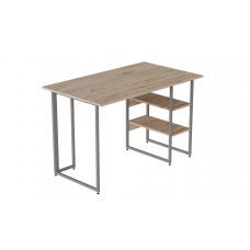 Комп'ютерний стіл Ferrum-decor Кевін 75x140x60 сірий ДСП Дуб Сан-Марино 32мм (FRD-101737)