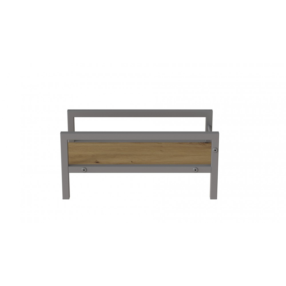 Подставка для системного блока Ferrum-decor Ники 21x24x45 Серый ДСП Дуб Артизан 16мм (FRD-105303)
