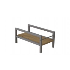 Подставка для системного блока Ferrum-decor Ники 21x24x45 Серый ДСП Дуб Артизан 16мм (FRD-105303)