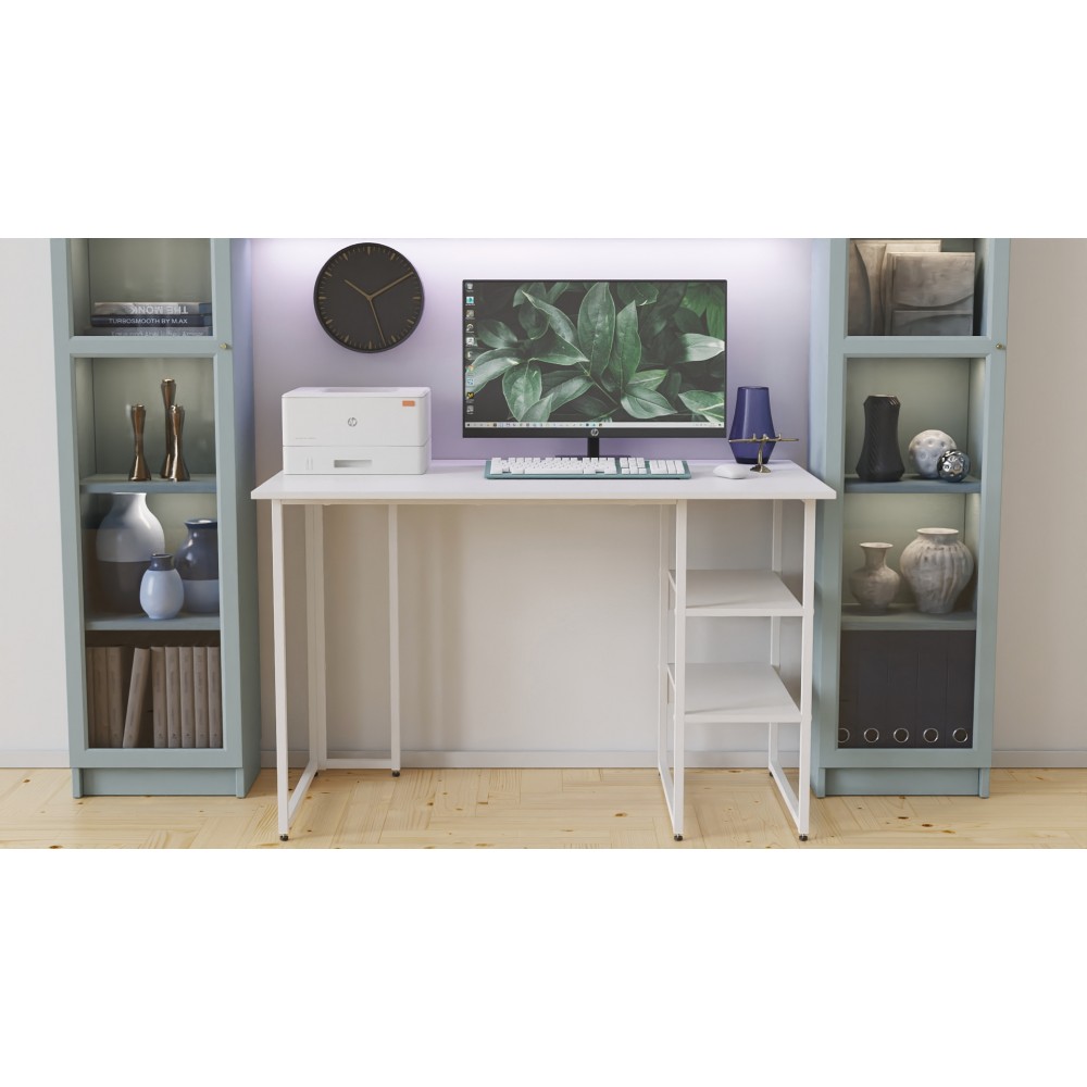 Письменный стол Ferrum-decor Кевин 75x120x70 белый ДСП Белое 16мм (FRD-101277)