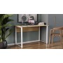 Письменный стол Ferrum-decor Курт 75x140x70 белый ДСП Дуб Сонома 16мм (FRD-102247)