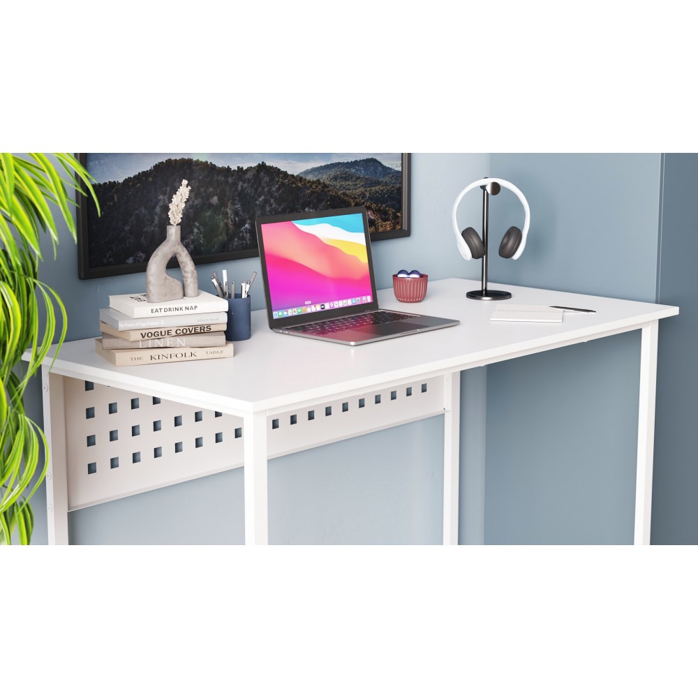 Письменный стол Ferrum-decor Майк 75x100x70 белый ДСП Белое 16мм (FRD-101327)